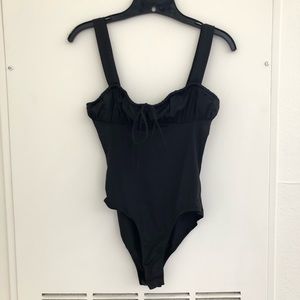 White Fox Bodysuit, size M